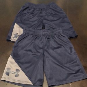 Boys Under Armour Shorts Size 6 (2 pairs)